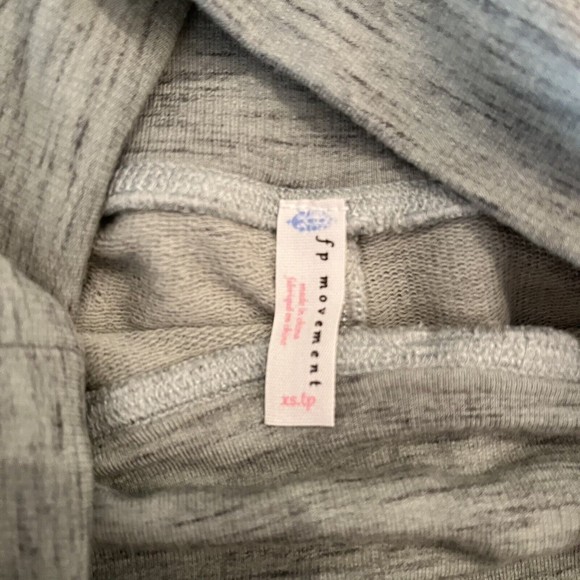 FP Free People Movement Heathered Green Leggings High Waist Size XS - Picture 4 of 4